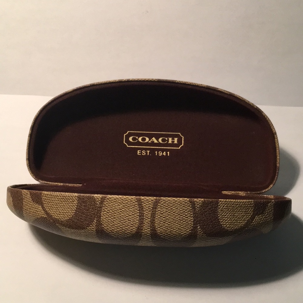COACH EYEGLASSES HARD CASE